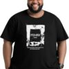 Big and Tall T Shirts for Men, Oversize Cotton Crew Neck T-Shirts, Short Sleeve Pullover Casual Loose Basic Tee Tops 4XL-8XL