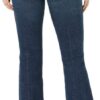 Wrangler Women's Retro High Rise Bailey Bootcut Dark Wash Trouser Jeans Sara